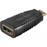 👉 Zwart Techly Mini HDMI - M/F kabeladapter/verloopstukje 8057685304215