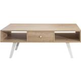 👉 Bruin wit Spaanplaat#MDF MDF#Spaanplaat melamine Symbiosis TV-meubel Sindal - eikenkleur/wit 42 Leen Bakker 3760037840259