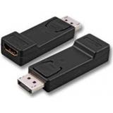 DisplayPort zwart EFB Elektronik - HDMI, M/F HDMI kabeladapter/verloopstukje 4049759083144
