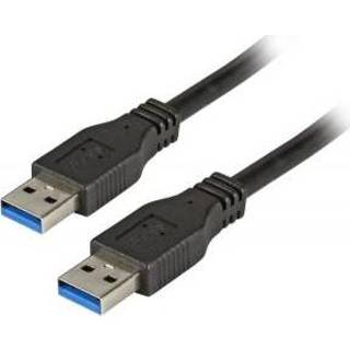 👉 Zwart mannen EFB Elektronik K5210SW.5 5m USB A Mannelijk USB-kabel 4049759106096