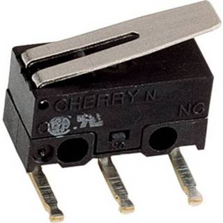 👉 Switch Cherry Switches Microschakelaar DG13-B3LA 125 V/AC 3 A 1x aan/(aan) Schakelwerk: IP40 / Aansluiting: IP00 schakelend 1 stuks 2050000223235