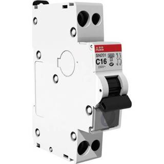👉 Installatieautomaat fase en nul 16A ABB