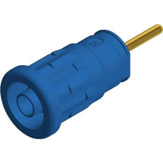 👉 Stift blauw Veiligheids-labconnector, female Bus, inbouw verticaal SKS Hirschmann SEP 2630 S1,9 Stift-�: 4 mm 2050001008428