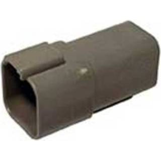 👉 F-connector TE Connectivity DT04-6P Kabelschoen (rond) Stekker, recht Serie (ronde connectors): DT Totaal aantal polen: 6 1 stuks 2050003846561