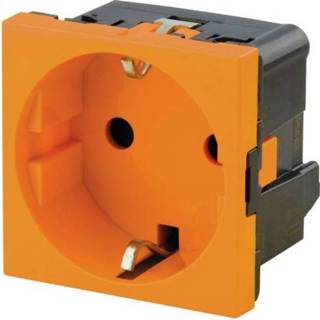 👉 Weidmüller IE-FCI-PWB-DE-OR FrontCom inzetstuk Power groot, stopcontact DE 1 stuks