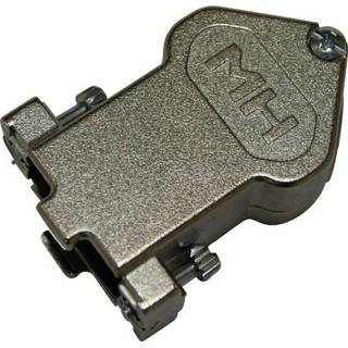 👉 MH Connectors MHDU45ZK9-K D-SUB behuizing Aantal polen: 9 Vernikkeld 45 Â° Nikkel 1 stuks