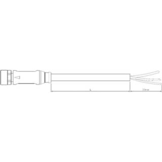 👉 TE Connectivity 2273023-1 Sensor-/actor connector, geassembleerd M12 Bus, recht 1.50 m Aantal polen: 3 1 stuks 2050003734103