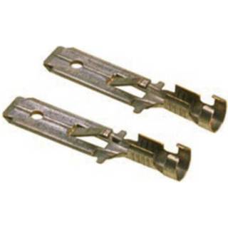 👉 LappKabel 63501022 Vlakstekker (plat) Insteekbreedte: 6.3 mm Insteekdikte: 0.8 mm 180 ° Ongeïsoleerd Metaal 100 stuks