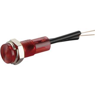 Miniatuur rood signaallamp 12 V~ Sedeco Inhoud: 1 stuks 2050000229756