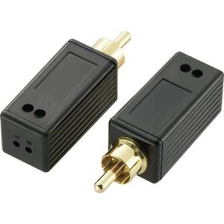 Digital-Audio (coaxial) Extender (verlenging) via 2-draads SpeaKa Professional 180 m 4016138788389