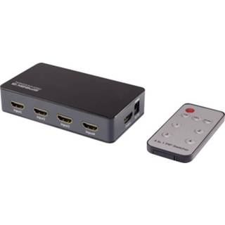 👉 HDMI switche 4 poorten HDMI-switch SpeaKa Professional met Picture in Picture, afstandsbediening 3840 x 2160 pix 4016139292793