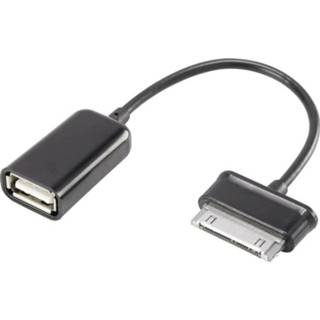 👉 Zwart USB 2.0 Kabel Renkforce [1x Samsung stekker - 1x bus A] 0.1 m 4016138982343