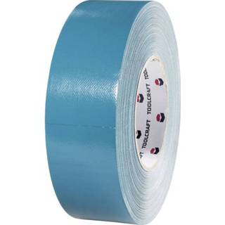 👉 Textieltape blauw grijs rubber TOOLCRAFT 829B48L25C Blauw-grijs (l x b) 25 m 48 mm Inhoud: 1 rollen 4016138816679