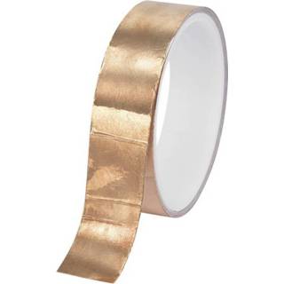 👉 TRU COMPONENTS CFT25 Kopertape (l x b) 33 m 25 mm Inhoud: 1 rollen 4016139097817