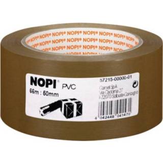 👉 Bruin Nopi Pakband (l x b) 66 m 50 mm Inhoud: 1 rollen 4042448041470