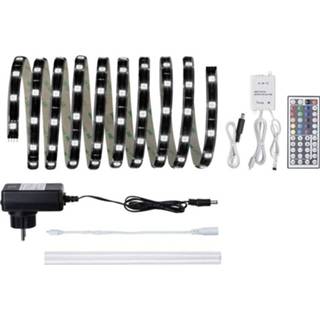 👉 Ledstrip Paulmann LED-strip complete set met stekker 12 V 300 cm RGB YourLED Shrink 70512 4000870705124