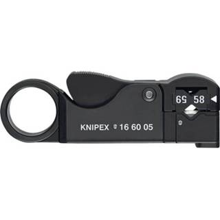 Kabelstripper Knipex KOAX 16 60 05 Geschikt voor Coaxkabel 4 tot 12 mm RG58, RG59, RG62 4003773244882