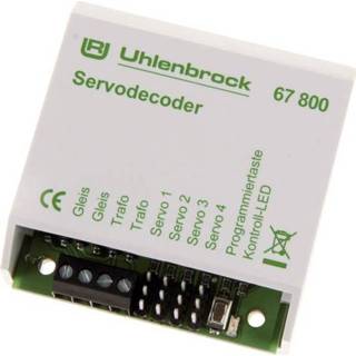 👉 Uhlenbrock 67800 Servodecoder Module, Zonder kabel, stekker 4033405678006