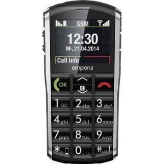 👉 Mobiele telefoon zwart senioren Emporia Pure 9005613131180