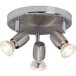 👉 Ijzer chroom Plafondspot LED GU10 7.5 W Brilliant Wesley G54834/77 IJzer, 4004353200311