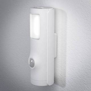 👉 OSRAM NIGHTLUX Torch 4058075027244 LED-nachtlamp met bewegingsmelder Cilindrisch LED Neutraal wit Wit