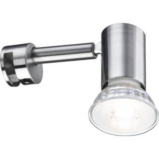 Spiegellamp ijzer LED GU10 5.3 W Paulmann Simplo 99905 (geborsteld) 4000870999059