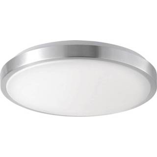 👉 Wit aluminium LED-plafondlamp 12.8 W Warm-wit LeuchtenDirekt Simscha 14263-95 4043689909857