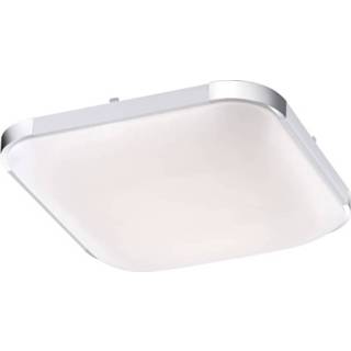👉 Wit aluminium LED-plafondlamp 24 W Warm-wit, Neutraal wit, Daglicht-wit LeuchtenDirekt Vitus 14205-95 4043689945817