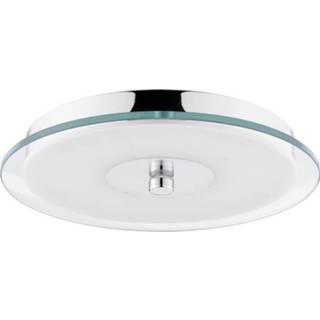 👉 Wit chroom LED-plafondlamp voor badkamer 14 W Warm-wit Paulmann 70467 Pollux Chroom, Wit, Helder 4000870704677