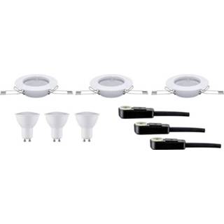 Inbouwlamp wit LED GU10 9 W 230 V Nice Price 3951 Set van 3 4000870039519