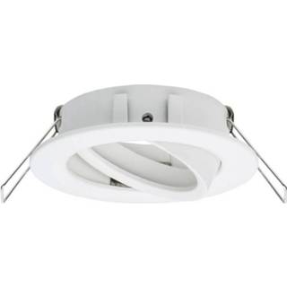 👉 Wit Inbouwring LED, Halogeen 12 V, 230 V (mat) Paulmann 93643 Nova Set van 3 4000870936436