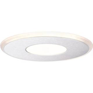 👉 Paulmann Deco Up 93768 LED-inbouwlamp Set van 3 Energielabel: LED (A++ - E) 3 W Warm-wit RVS, Satijn