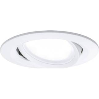 👉 Paulmann Coin TuneWhite 93938 LED-inbouwlamp Set van 3 Energielabel: LED (A++ - E) 16.5 W Warm-wit, Neutraal wit, Daglicht-wit Wit (mat)