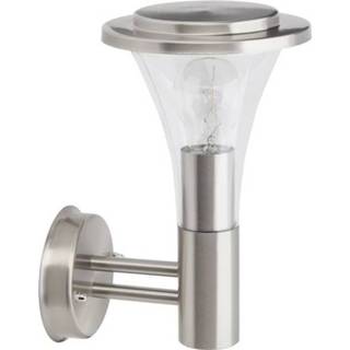 👉 Brilliant Severin 96181/82 Buitenlamp (wand) Spaarlamp, LED E27 40 W Energielabel: Afh. van lamp (A++ - E) RVS