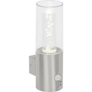 👉 Bewegingsmelder RVS Buiten LED-wandlamp met 7.2 W Brilliant Arctic G96285/82 4004353256363