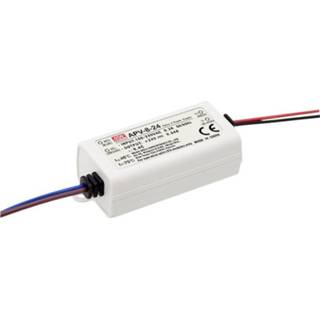 👉 LED-transformator Constante spanning Mean Well APV-8-5 7 W 0 - 1.4 A 5 V/DC Niet dimbaar, Overbelastingsbescherming