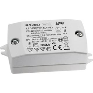 👉 LED-driver Constante spanning, Constante stroomsterkte Self Electronics SLT6-700ILS 6.30 W 644 - 756 mA 3.0, 12.0 - 9.0, 12.0 V/DC, V/DC Geschikt voor meubels,