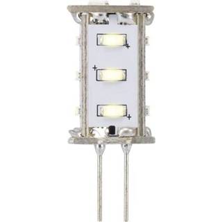 Ledlamp Renkforce LED-lamp G4 Stift 0.8 W = 8 Warmwit Energielabel: A 1 stuks 4016138944259