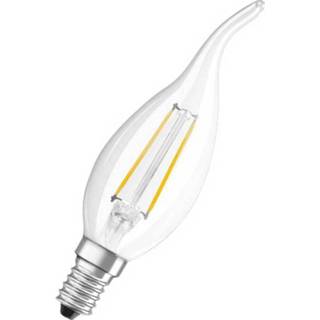 👉 Ledlamp OSRAM LED-lamp E14 Druipkaars 2 W = 25 Warmwit Energielabel: A++ Filament / Retro-LED 1 stuks 4052899936423