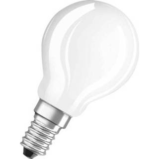 👉 Ledlamp OSRAM LED-lamp E14 Kogel 2.8 W = 25 Warmwit Energielabel: A++ Filament / Retro-LED 1 stuks 4052899936430