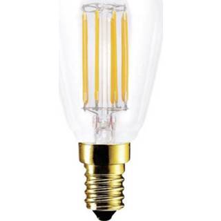 👉 Ledlamp Segula LED-lamp E14 Staaf 4.7 W = 35 Warmwit Energielabel: A+ Filament / Retro-LED, Dimbaar 1 stuks 4260150052168