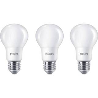 👉 Ledlamp Philips Lighting LED-lamp E27 Peer 8 W = 60 Warmwit Energielabel: A+ 3 stuks 8718696586235
