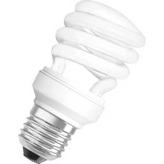 👉 Spaarlamp 102 mm OSRAM 230 V E27 12 W = 54 Warmwit Energielabel: A Spiraal 1 stuks 4008321989581