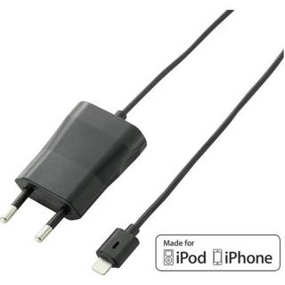 👉 Thuislader IPad/iPhone/iPod oplader VOLTCRAFT PLC-1000S (Thuislader) Uitgangsstroom (max.) 1000 mA 1 x Apple dock-stekker Lightning 4016138825367