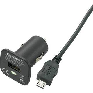 👉 Autolader USB-oplader VOLTCRAFT CPS-2400 (Autolader) Uitgangsstroom (max.) 2400 mA 1 x USB, Micro-USB 4016138890716
