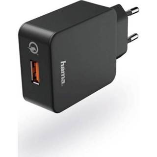 👉 Thuislader USB-oplader Hama QC 3.0 178238 (Thuislader) Uitgangsstroom (max.) 3000 mA 1 x USB 4047443337412