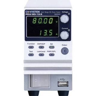 👉 GW Instek PSW80-13.5 Labvoeding, regelbaar 0 - 80 V/DC 0 - 13 A 360 W Aantal uitgangen 1 x