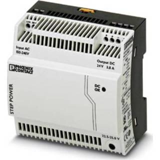 👉 Phoenix Contact STEP-PS/ 1AC/24DC/3.8/C2LPS DIN-rail netvoeding 24 V/DC 3.8 A 91.2 W 1 x