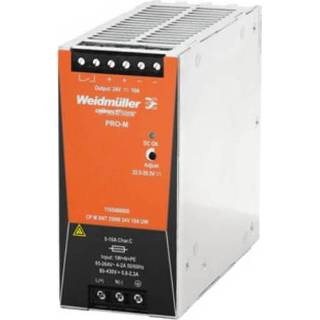 👉 Netvoeding WeidmÃ¼ller CP M SNT 250W 24V 10AUW Din-rail 24 V/DC 10 A 250 W 1 x 4050118117318