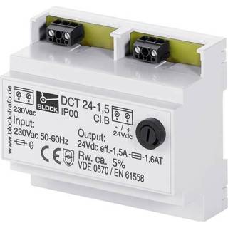 👉 Block DCT 24-2,5 Din-rail netvoeding 2.5 A